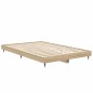 vidaXL Estructura de cama madera contrachapada roble Sonoma 120x190 cm vidaXL Estructura de cama madera contrachapada roble Sonoma 120x190 cm