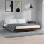 vidaXL Estructura de cama madera contrachapada marrón roble 180x200 cm vidaXL Estructura de cama madera contrachapada marrón roble 180x200 cm
