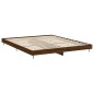 vidaXL Estructura de cama madera contrachapada marrón roble 180x200 cm vidaXL Estructura de cama madera contrachapada marrón roble 180x200 cm