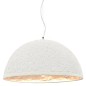 vidaXL Lámpara colgante blanco y plateado E27 Ø50 cm vidaXL Lámpara colgante blanco y plateado E27 Ø50 cm