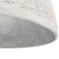 vidaXL Lámpara colgante blanco y plateado E27 Ø50 cm vidaXL Lámpara colgante blanco y plateado E27 Ø50 cm