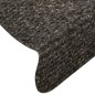 vidaXL Alfombrillas autoadhesivas escalera 10 uds antracita 65x21x4 cm vidaXL Alfombrillas autoadhesivas escalera 10 uds antracita 65x21x4 cm