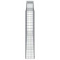 vidaXL Cesta gaviones forma arco hierro galvanizado 400x30x160/180 cm vidaXL Cesta gaviones forma arco hierro galvanizado 400x30x160/180 cm