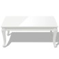 vidaXL Mesa de centro 100 x 60 x 42 blanco brillante vidaXL Mesa de centro 100 x 60 x 42 blanco brillante