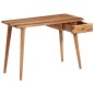 vidaXL Escritorio de madera de acacia maciza 110x50x76 cm vidaXL Escritorio de madera de acacia maciza 110x50x76 cm