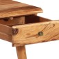 vidaXL Escritorio de madera de acacia maciza 110x50x76 cm vidaXL Escritorio de madera de acacia maciza 110x50x76 cm