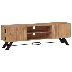 vidaXL Mueble para TV madera maciza de acacia 140x30x45 cm
