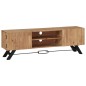 vidaXL Mueble para TV madera maciza de acacia 140x30x45 cm