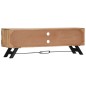 vidaXL Mueble para TV madera maciza de acacia 140x30x45 cm