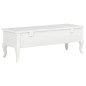 vidaXL Mueble para TV de madera blanco 100x35x35 cm vidaXL Mueble para TV de madera blanco 100x35x35 cm