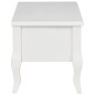 vidaXL Mueble para TV de madera blanco 100x35x35 cm vidaXL Mueble para TV de madera blanco 100x35x35 cm