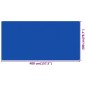 vidaXL Alfombra para tienda de campaña HDPE azul 200x400 cm vidaXL Alfombra para tienda de campaña HDPE azul 200x400 cm