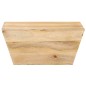 vidaXL Mesa de centro forma de V madera maciza de mango 66x66x30 cm vidaXL Mesa de centro forma de V madera maciza de mango 66x66x30 cm