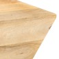 vidaXL Mesa de centro forma de V madera maciza de mango 66x66x30 cm vidaXL Mesa de centro forma de V madera maciza de mango 66x66x30 cm