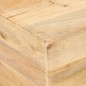 vidaXL Mesa de centro forma de V madera maciza de mango 66x66x30 cm vidaXL Mesa de centro forma de V madera maciza de mango 66x66x30 cm