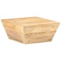 vidaXL Mesa de centro forma de V madera maciza de mango 66x66x30 cm vidaXL Mesa de centro forma de V madera maciza de mango 66x66x30 cm