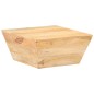 vidaXL Mesa de centro forma de V madera maciza de mango 66x66x30 cm vidaXL Mesa de centro forma de V madera maciza de mango 66x66x30 cm