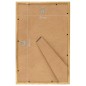 vidaXL Marcos de foto collage de pared/mesa 3 uds dorado MDF 70x90 cm
