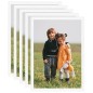 vidaXL Marcos de foto collage de pared/mesa 5 uds blanco MDF 59,4x84cm vidaXL Marcos de foto collage de pared/mesa 5 uds blanco MDF 59,4x84cm