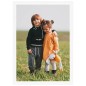 vidaXL Marcos de foto collage de pared/mesa 5 uds blanco MDF 59,4x84cm vidaXL Marcos de foto collage de pared/mesa 5 uds blanco MDF 59,4x84cm
