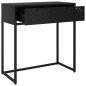 vidaXL Mesa consola de acero negra 72x35x75 cm vidaXL Mesa consola de acero negra 72x35x75 cm