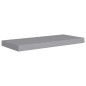 vidaXL Estante flotante de pared MDF gris 60x23,5x3,8 cm