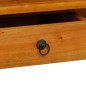 vidaXL Mesa consola con cajones madera maciza de caoba 90x30x75 cm vidaXL Mesa consola con cajones madera maciza de caoba 90x30x75 cm