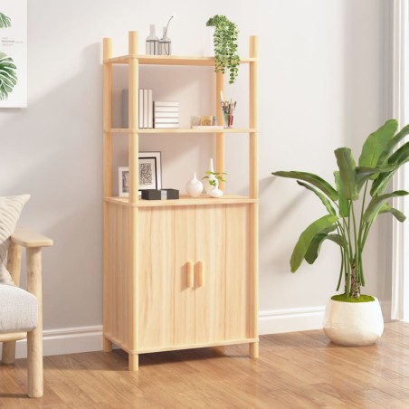 vidaXL Aparador alto madera contrachapada 60x40x141 cm