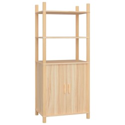 vidaXL Aparador alto madera contrachapada 60x40x141 cm
