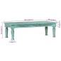 vidaXL Mesa de centro de madera maciza reciclada 110x50x34 cm vidaXL Mesa de centro de madera maciza reciclada 110x50x34 cm