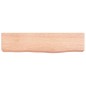vidaXL Estante de pared madera de roble tratada marrón claro 40x10x6cm