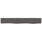 vidaXL Estante de pared madera roble tratada marrón oscuro 80x10x6 cm vidaXL Estante de pared madera roble tratada marrón oscuro 80x10x6 cm