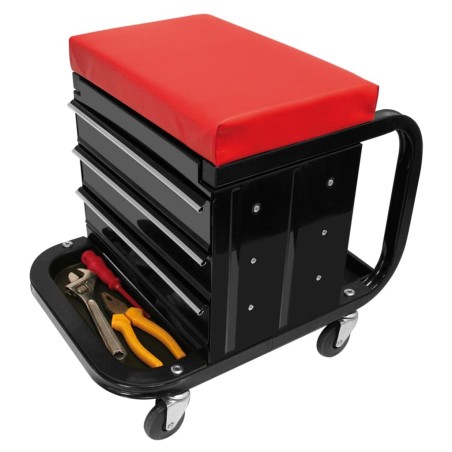 Carro para el taller con asiento y cajones, ProPlus 580526 