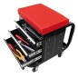 Carro para el taller con asiento y cajones, ProPlus 580526 Carro para el taller con asiento y cajones, ProPlus 580526