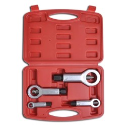 4 piezas Divisor de Tuerca Removedor Extractor mecánico Set 9-27mm