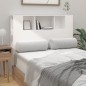 vidaXL Mueble cabecero blanco 120x18,5x102,5 cm vidaXL Mueble cabecero blanco 120x18,5x102,5 cm