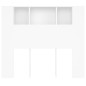 vidaXL Mueble cabecero blanco 120x18,5x102,5 cm vidaXL Mueble cabecero blanco 120x18,5x102,5 cm
