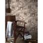 DUTCH WALLCOVERINGS Papel pintado árboles y elefantes carbón DUTCH WALLCOVERINGS Papel pintado árboles y elefantes carbón