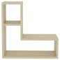 vidaXL Estantes de pared 2 uds contrachapado roble Sonoma 50x15x50 cm vidaXL Estantes de pared 2 uds contrachapado roble Sonoma 50x15x50 cm