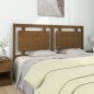 vidaXL Cabecero de cama madera maciza pino marrón miel 165,5x4x100 cm vidaXL Cabecero de cama madera maciza pino marrón miel 165,5x4x100 cm