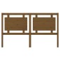 vidaXL Cabecero de cama madera maciza pino marrón miel 165,5x4x100 cm vidaXL Cabecero de cama madera maciza pino marrón miel 165,5x4x100 cm