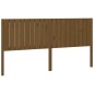 vidaXL Cabecero de cama madera maciza pino marrón miel 185,5x4x100 cm vidaXL Cabecero de cama madera maciza pino marrón miel 185,5x4x100 cm