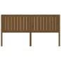 vidaXL Cabecero de cama madera maciza pino marrón miel 185,5x4x100 cm vidaXL Cabecero de cama madera maciza pino marrón miel 185,5x4x100 cm
