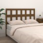 vidaXL Cabecero de cama madera maciza pino marrón miel 185,5x4x100 cm vidaXL Cabecero de cama madera maciza pino marrón miel 185,5x4x100 cm