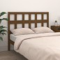 vidaXL Cabecero de cama madera maciza pino marrón miel 185,5x4x100 cm vidaXL Cabecero de cama madera maciza pino marrón miel 185,5x4x100 cm