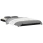vidaXL Estructura de cama madera maciza de pino negro 100x200 cm vidaXL Estructura de cama madera maciza de pino negro 100x200 cm