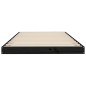 vidaXL Estructura de cama madera maciza de pino negro 100x200 cm vidaXL Estructura de cama madera maciza de pino negro 100x200 cm