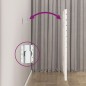 vidaXL Cabecero cama de pared madera maciza pino blanco 156x3x91,5 cm vidaXL Cabecero cama de pared madera maciza pino blanco 156x3x91,5 cm