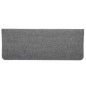 vidaXL Alfombrilla autoadhesiva de escalera 15 uds gris 65x24,5x3,5 cm vidaXL Alfombrilla autoadhesiva de escalera 15 uds gris 65x24,5x3,5 cm