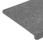 vidaXL Alfombrilla autoadhesiva de escalera 15 uds gris 65x24,5x3,5 cm vidaXL Alfombrilla autoadhesiva de escalera 15 uds gris 65x24,5x3,5 cm
